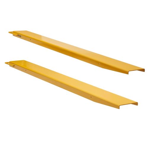 VEVOR Pallet Fork Extensions, 72" Length 4.5" Width, Heavy Duty Carbon Steel Fork Extensions for Forklifts, 1 Pair Forklift Extensions