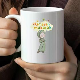 1pc, Ramadan Mugs, Fun Satire Mugs, 11 Oz White Ceramic Mugs, The Best Choice for Gifts, Birthday Gifts, Anniversary