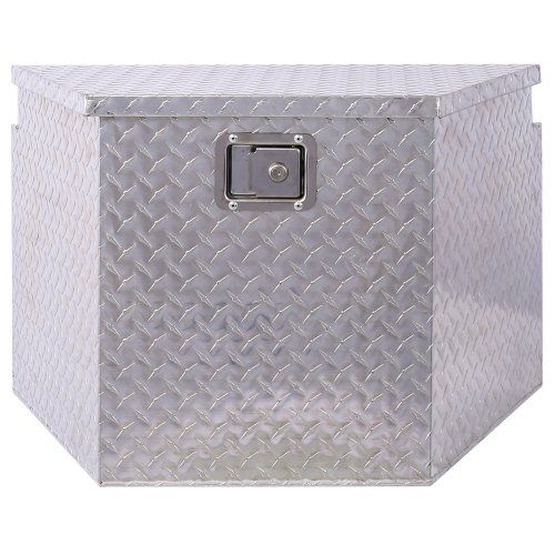 29inch Aluminum Tool Box,heavy Duty Truck Bed Tool Box,outdoor Trailer Pickup Storage Tool Box,RV Storage Organizer,underbody Box W Lock Keys,sil